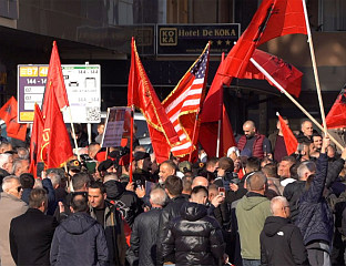 ОДРЖАН СКУП ПОДРШКЕ ВОЂАМА ТЕРОРИСТИЧКЕ ОВК