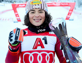 АУСТРИЈАНКА ЈУЛИЈА ШАЈБ ОСТВАРИЛА ТРЕЋУ ПОБЈЕДУ У ВЕЛЕСЛАЛОМУ