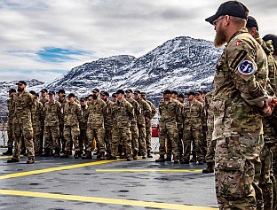ДАНСКА ЈАЧА ВОЈНО ПРИСУСТВО НА ГРЕНЛАНДУ