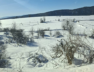 СУТРА РАЗВЕДРАВАЊЕ, ПОНЕГДЈЕ СЛАБ СНИЈЕГ