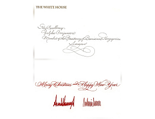 CVIJANOVIĆ: GRATITUDE TO DONALD AND MELANIA TRUMP FOR CHRISTMAS AND NEW YEAR GREETINGS
