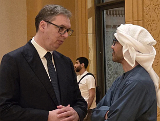 ВУЧИЋ СА ШЕФОМ ДИПЛОМАТИЈЕ ЕМИРАТА О ЈАЧАЊУ ПАРТНЕРСТВА У ОБЛАСТИ ЕНЕРГЕТИКЕ