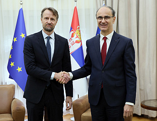 МАЦУТ ПРЕДАО ШЕФУ ДЕЛЕГАЦИЈЕ ЕУ ПРИЈЕДЛОГЕ ЗА РЈЕШЕЊЕ ПРОБЛЕМА БОРАВКА ПРЕВОЗНИКА У ЕУ