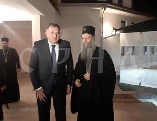 DODIK: HIS HOLINESS IS CELEBRATING HIS PATRON SAINT’S DAY, I AM HERE TO WISH ALL BEST TO GOOD MAN