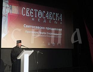 ПРОТОЈЕРЕЈ СТОЈИСАВЉЕВИЋ: СРБИ СЕ ОГЛЕДАЈУ У СВЕТОМ САВИ