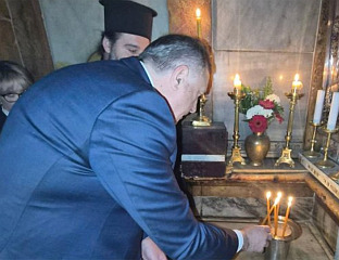 DODIK: I PRAYED FOR SERB PEOPLE AT CHRIST’S TOMB