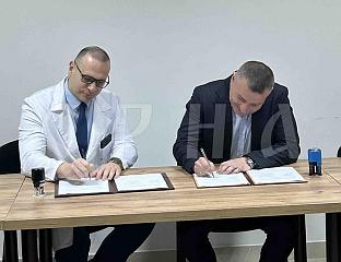 ПОТПИСАН УГОВОР О САРАДЊИ УКЦ-а И БОЛНИЦЕ У ТРЕБИЊУ