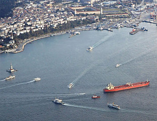 ЗБОГ ОЛУЈНОГ ВЈЕТРА ОБУСТАВЉЕН САОБРАЋАЈ КРОЗ ДАРДАНЕЛЕ