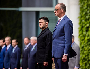 МЕРЦ ОДБАЦИО ЗАХТЈЕВ ЗЕЛЕНСКОГ ЗА "КОНКРЕTАН ДАTУМ" УЧЛАЊЕЊА У ЕУ