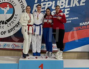 ЛЕКАНИЋЕВА ОСВОЈИЛА ЗЛАТО НА ПРВЕНСТВУ СРПСКЕ ЗА СЕНИОРЕ