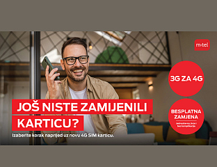 ПРЕЋИ НА ЧЕТИРИ ГЕ СИМ КАРТИЦЕ - ЗАМЈЕНА БЕСПЛАТНА