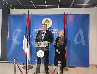 ДОДИК: НАСТАВЉАМО САРАДЊУ СА РУСИЈОМ НА СТРАТЕШКОМ НИВОУ