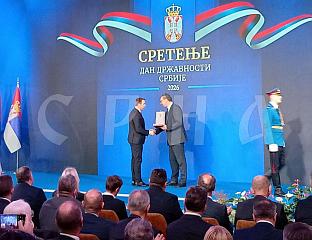 VUČIĆ PRESENTS CANDLEMAS ORDER TO SELAK