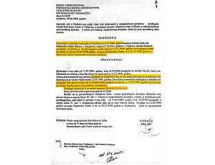 ЈОШ ЈЕДАН ДОКАЗ О МАЛВЕРЗАЦИЈАМА СА БРОЈЕМ СТРАДАЛИХ