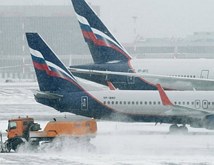 У МОСКОВСКОЈ ОБЛАСТИ ОТКАЗАНИ ЛЕТОВИ ЗБОГ СНИЈЕГА