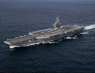 ИРАН ГАЂАО АМЕРИЧКИ НОСАЧ АВИОНА СА ЧЕТИРИ БАЛИСТИЧКЕ РАКЕТЕ