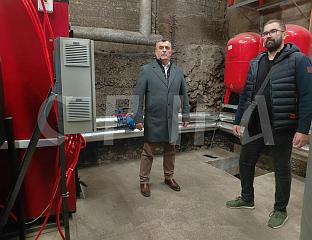 У СРЕДЊОШКОЛСКОМ ЦЕНTРУ ПУШTЕНО У РАД РЕКОНСTРУИСАНО ГРИЈАЊЕ