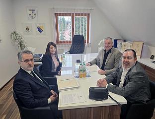 СА НАЧЕЛНИКОМ ГАШАНОВИЋЕМ О ИНФРАСТРУКТУРНИМ ПРОЈЕКТИМА И УНАПРЕЂЕЊУ САРАДЊЕ