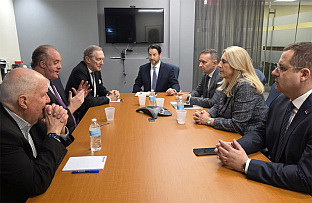 У ВАШИНГТОНУ СА ПРЕДСТАВНИЦИМА УТИЦАЈНИХ ЈЕВРЕЈСКИХ ОРГАНИЗАЦИЈА