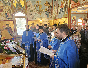 ДОЧЕКАНА ИКОНA ПРЕСВЕТЕ БОГОРОДИЦЕ У МАНАСТИРУ СВЕТОГ АЛЕКСАНДРА НЕВСКОГ