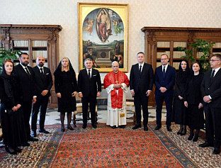 ЧЛАНОВИ ПРЕДСЈЕДНИШТВА САСТАЛИ СЕ СА ПАПОМ ЛАВОМ