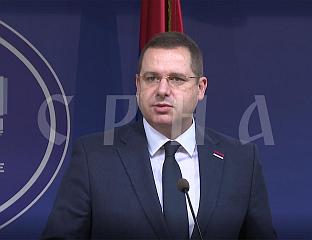 KOVAČEVIĆ: SUPPORT FOR NEW SRPSKA GOVERNMENT, ALLOW NO ONE TO THREATEN SRPSKA'S POSITION