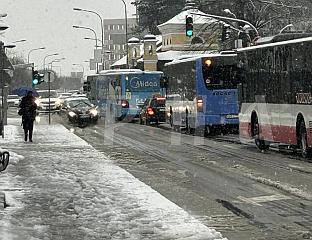 БАЊАЛУКА ЈУТРОС ПОД СНИЈЕГОМ