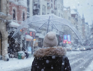 У НИЖИМ ПРЕДЈЕЛИМА КИША, У ВИШИМ СУСЊЕЖИЦА И СНИЈЕГ