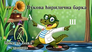 АУДИО-ВИЗУЕЛНА СЛОВАРИЦА "ВУКОВА ЋИРИЛИЧНА БАРКА" ЧУВА СРПСКО ПИСМО