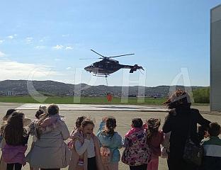 ДЈЕЦА ИЗ ВРТИЋА И ОСНОВЦИ ПОСЈЕТИЛИ ЦЕНТАР ЗА ОБУКУ У ЗАЛУЖАНИМА