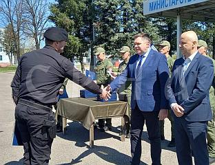 БУДИМИР УРУЧИО УВЈЕРЕЊА О ЗАВРШЕНОЈ ОБУЦИ ЗА 59 ПРИПАДНИКА ЖАНДАРМЕРИЈЕ