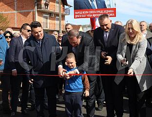 ПУШТЕН У САОБРАЋАЈ МОСТ У ЧЕСМИ