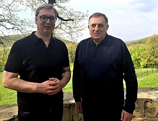 ВУЧИЋ И ДОДИК О СТРАТЕШКИМ ПИТАЊИМА, У НЕДЈЕЉУ ЗАЈЕДНО У ДОЊОЈ ГРАДИНИ