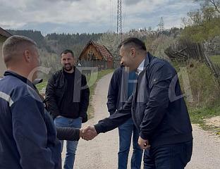 СТАНИШИЋ: УСКОРО РЕКОНСТРУКЦИЈА ЕЛЕКТРОМРЕЖЕ У ГОРЊИМ РОГОУШИЋИМА