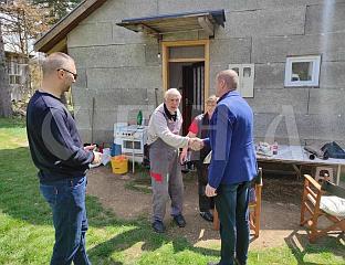 BROĆETA AND RODIĆ RAISE CONCERNS OVER SECURITY OF SERB RETURNEES IN TRUBAR