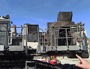 ПОЖАР НА БАГЕРУ БРЗО УГАШЕН, ПОВРИЈЕЂЕНИХ НИЈЕ БИЛО