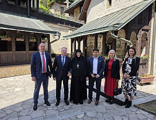 KALABUKHOV VISITS PRIMARY SCHOOL AND MONASTERIES LOVNICA AND PAPRAĆA