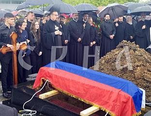 BOBAN KUSTURIĆ BURIED WITH FULL HONORS