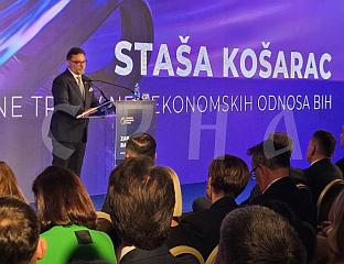 KOŠARAC: REGIONAL INTEGRATION ONE OF THE MOST IMPORTANT ECONOMIC PROCESSES