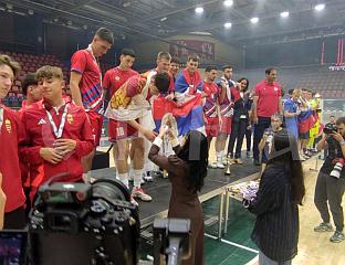 РЕПРЕЗЕНТАЦИЈА СРПСКЕ ПОБЈЕДНИК ЕВРОПСКОГ ПРВЕНСТВА ДО 18 ГОДИНА