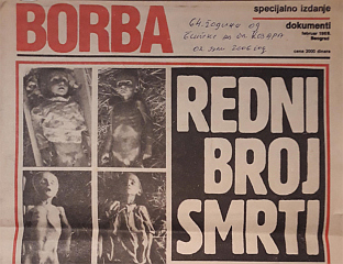 REGISTER OF NAMES DOCUMENTING SUFFERING OF 11,219 CHILDREN FROM KOZARA PRESENTED
