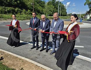 НОВИ КРУЖНИ ТОК У ЧЕЛИНЦУ ОТВОРЕН ЗА САОБРАЋАЈ