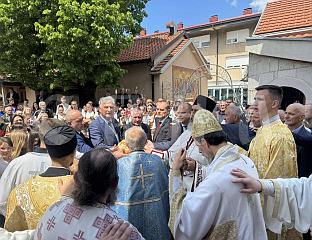 FESTIVE PROCESSION IN NEVESINJE AS CITY AND CHURCH MARK THEIR PATRON SAINT'S DAY