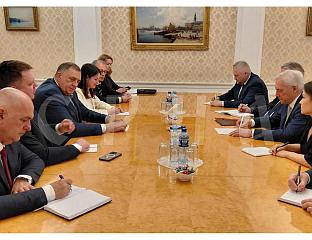 DODIK AND BUDIMIR HOLD TALKS WITH GRUSHKO IN MOSCOW