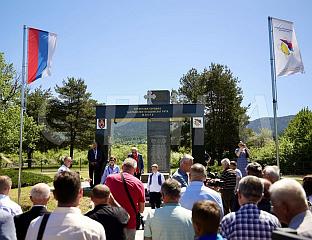 MEMORIAL SERVICE FOR 52 FALLEN AND DECEASED SOLDIERS HELD