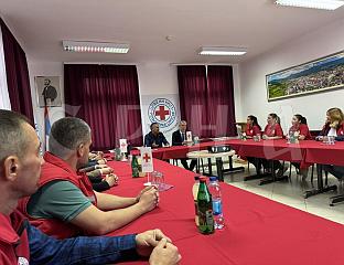 INCREASED SUPPORT FOR RED CROSS AND PROMOTION OF VOLUNTEERING AMONG YOUTH