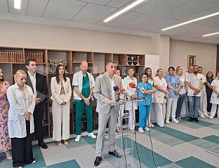 GROWTH OF BAM 140.000 IN PATIENT SERVICES IN THE FIRST 100 DAYS