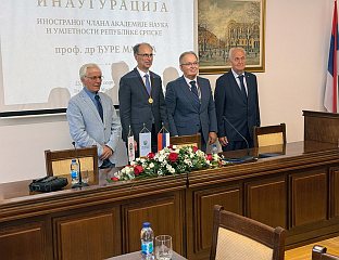 МАЦУТ ИНАУГУРИСАН У ИНОСТРАНОГ ЧЛАНА АНУРС