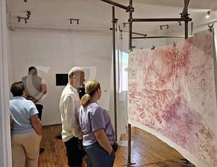ОTВОРЕНА ИЗЛОЖБА АКАДЕМСКОГ СЛИКАРА ЈЕЛЕНЕ ВУЧИЋ
