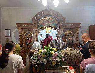 ОБИЉЕЖЕНА СЛАВА ВОЈСКЕ РЕПУБЛИКЕ СРПСКЕ И СПОМЕН-ХРАМА У КРУГУ КАСАРНЕ